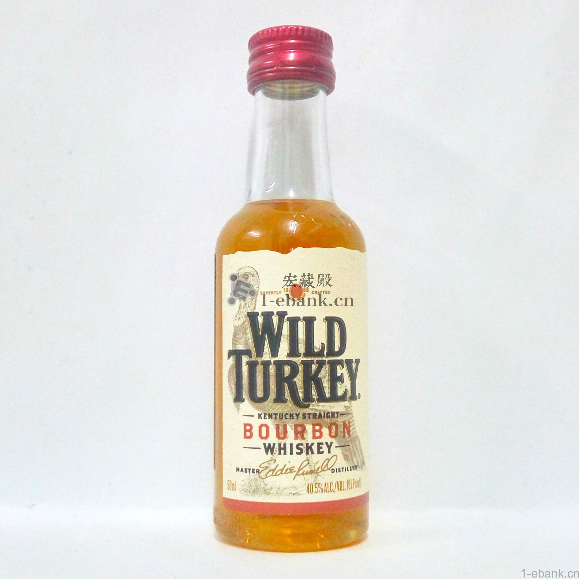 酒版:wild turkey/野火鸡 #001 威士忌/40.